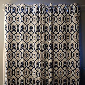 Evelyn Thermal Room Darkening Grommet Unlined 52"W x "L (Pack of 2) Navy